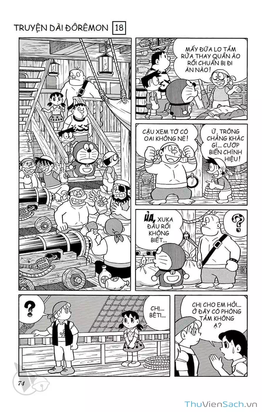 Truyện Tranh Doraemon: Cuộc Phiêu Lưu Đến Đảo Giấu Vàng trang 11