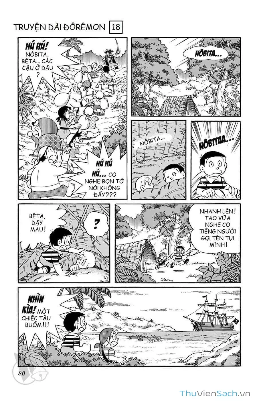Truyện Tranh Doraemon: Cuộc Phiêu Lưu Đến Đảo Giấu Vàng trang 11
