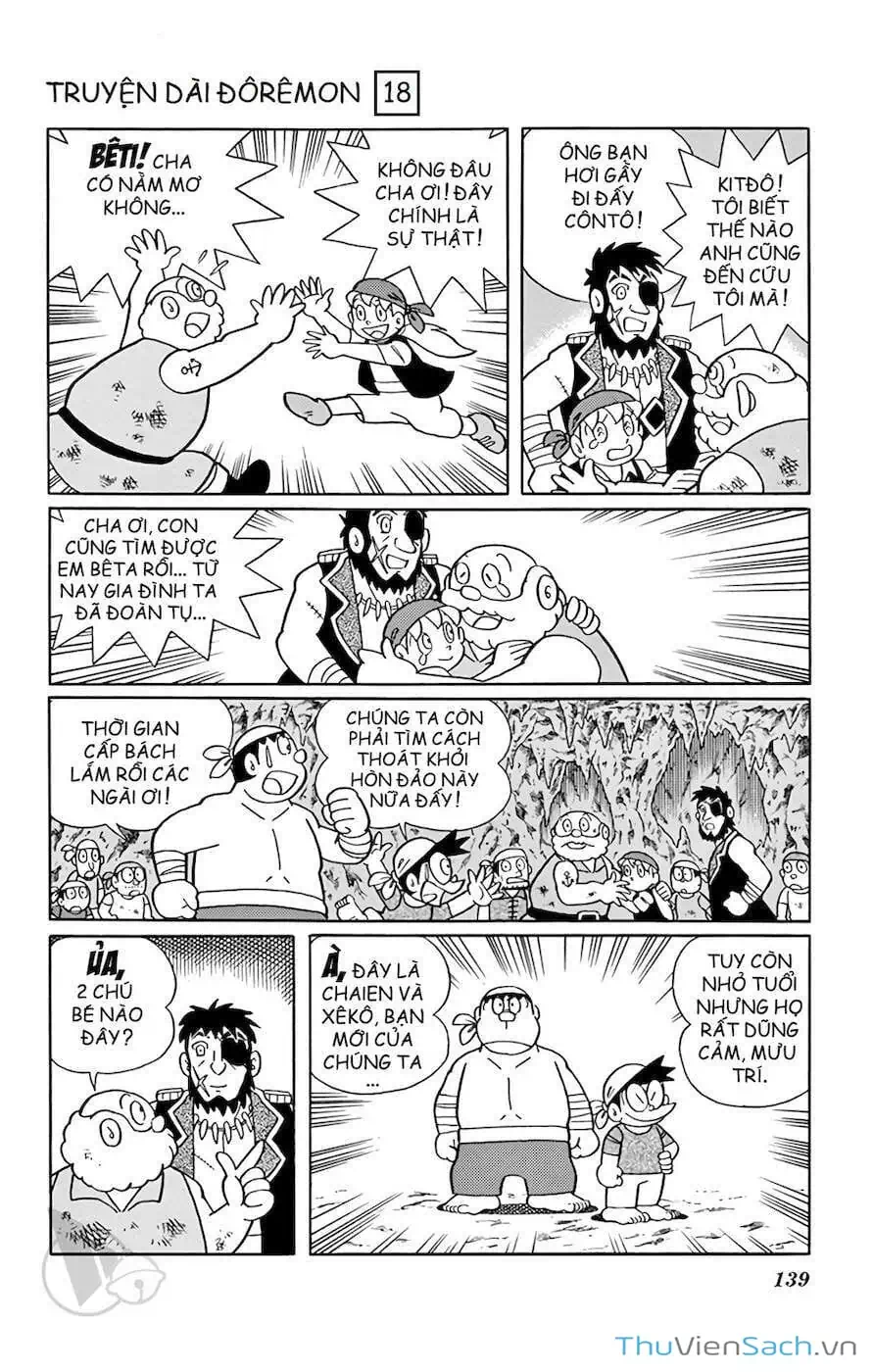 Truyện Tranh Doraemon: Cuộc Phiêu Lưu Đến Đảo Giấu Vàng trang 11