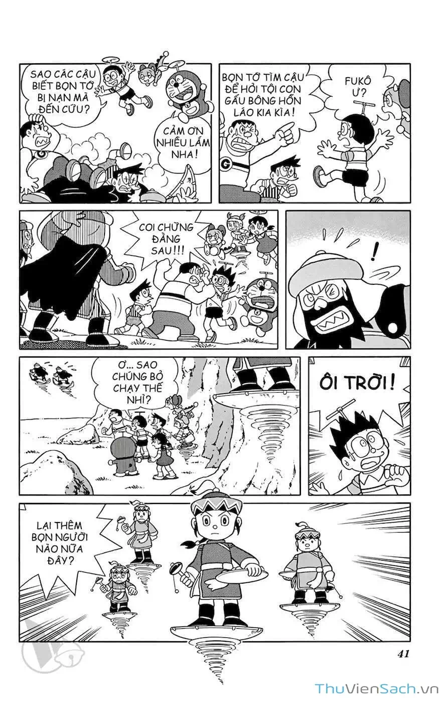 Truyện Tranh Doraemon: Cuộc Phiêu Lưu Đến Vương Quốc Gió trang 11