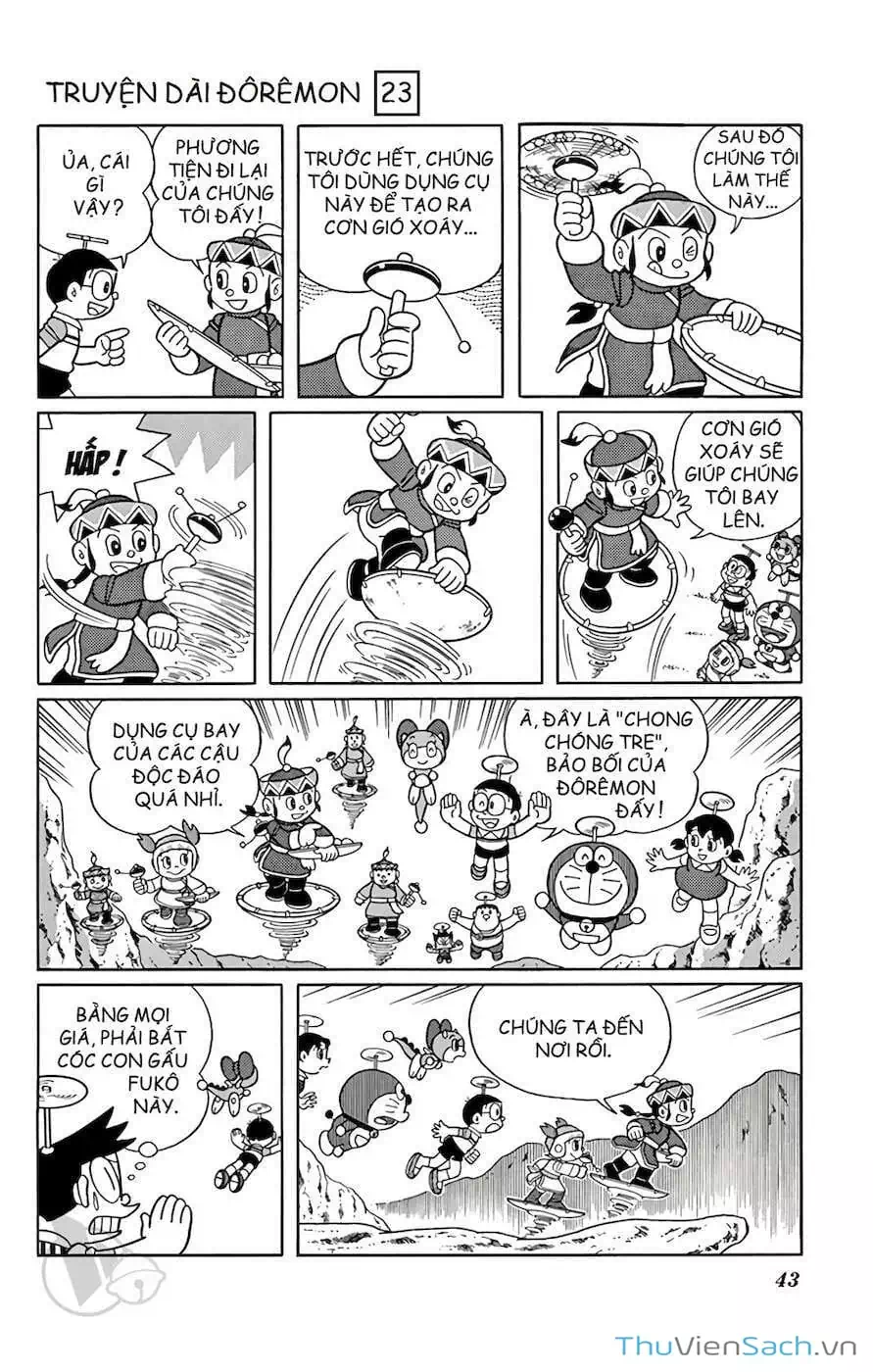 Truyện Tranh Doraemon: Cuộc Phiêu Lưu Đến Vương Quốc Gió trang 11