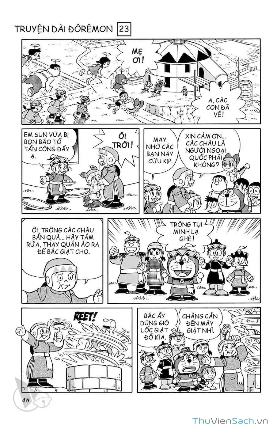 Truyện Tranh Doraemon: Cuộc Phiêu Lưu Đến Vương Quốc Gió trang 11