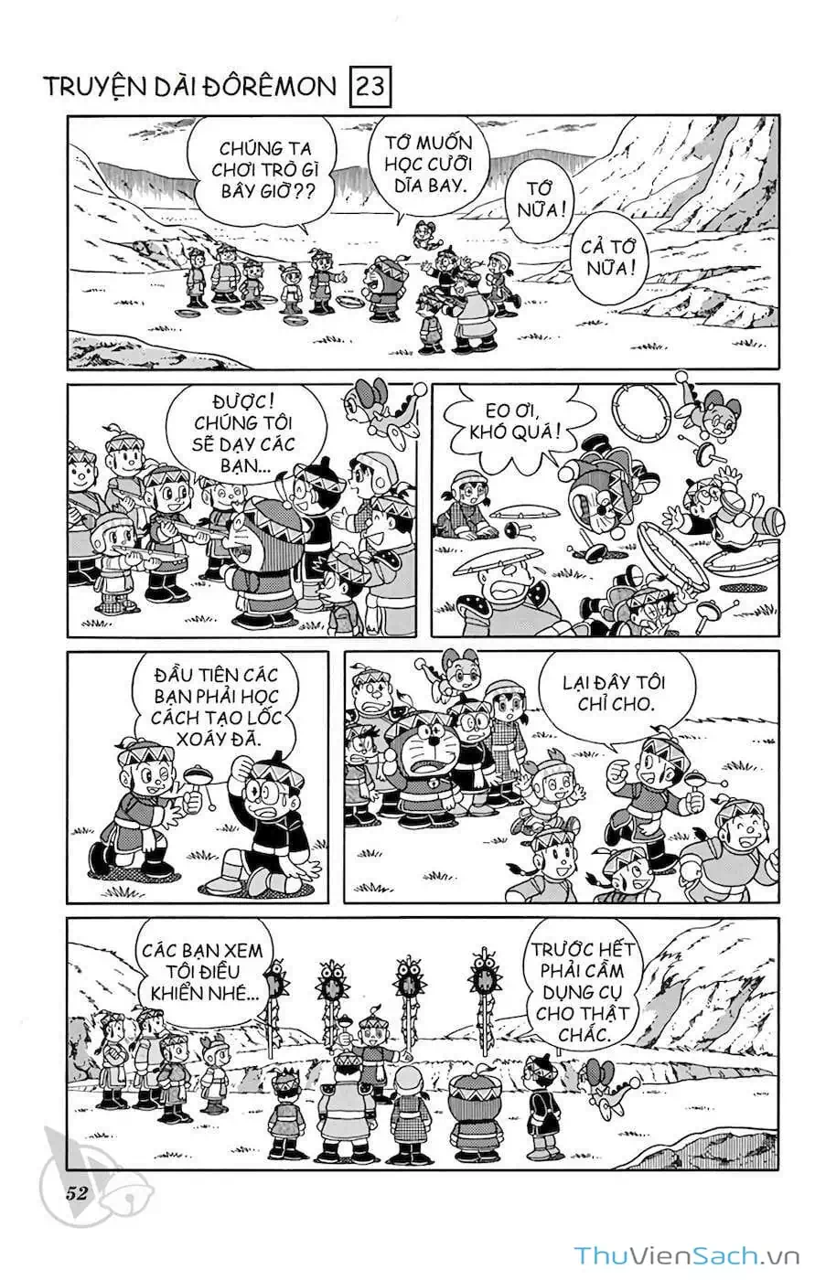 Truyện Tranh Doraemon: Cuộc Phiêu Lưu Đến Vương Quốc Gió trang 11