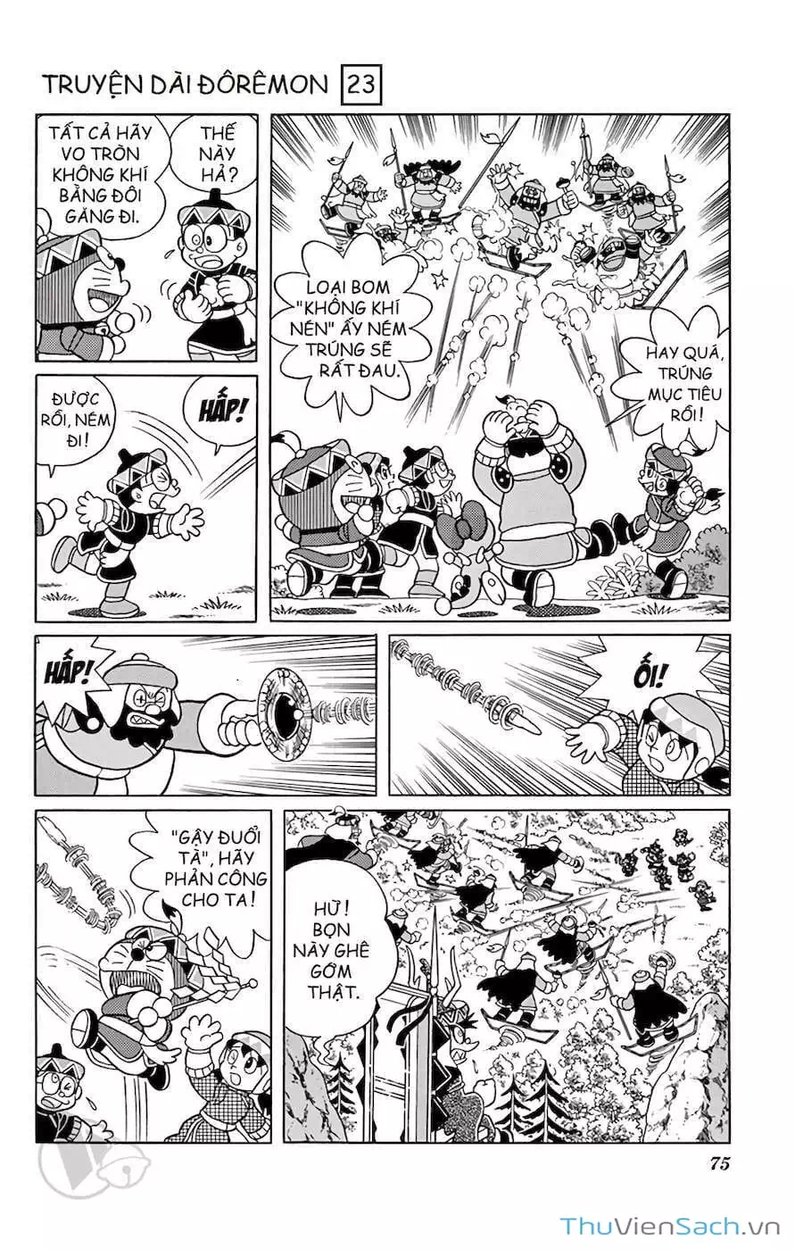 Truyện Tranh Doraemon: Cuộc Phiêu Lưu Đến Vương Quốc Gió trang 11