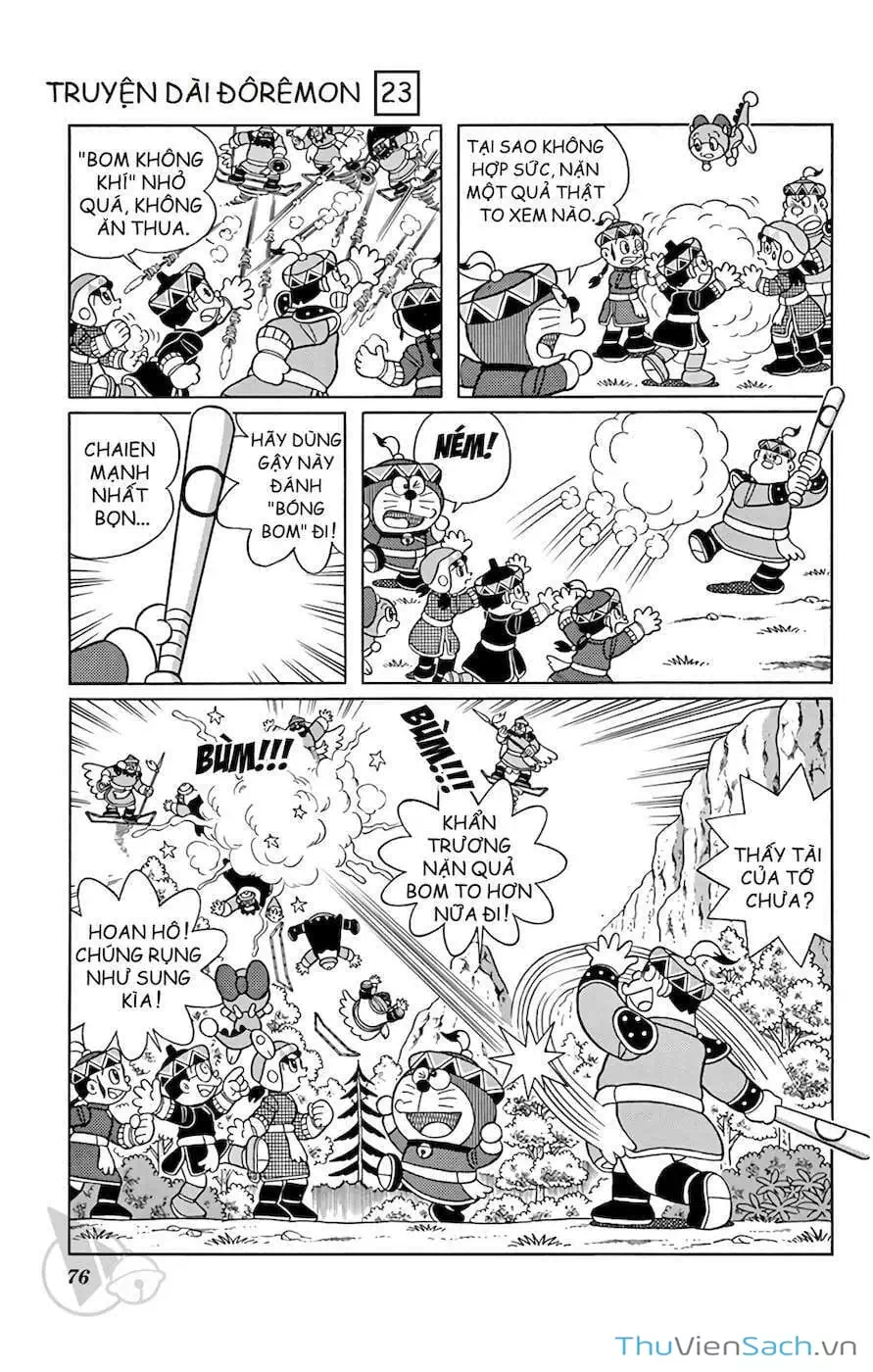 Truyện Tranh Doraemon: Cuộc Phiêu Lưu Đến Vương Quốc Gió trang 11