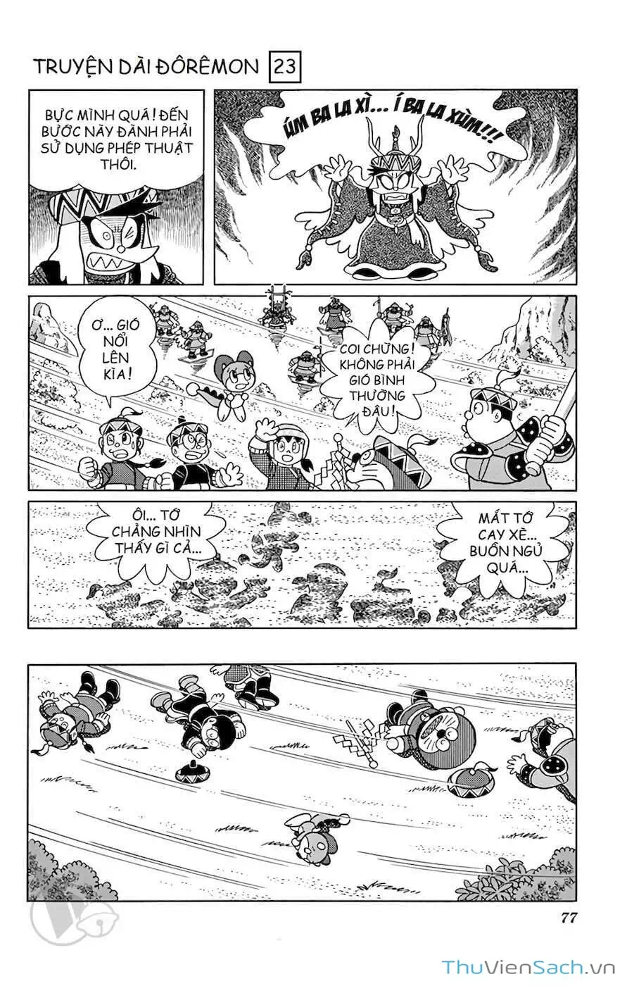 Truyện Tranh Doraemon: Cuộc Phiêu Lưu Đến Vương Quốc Gió trang 11