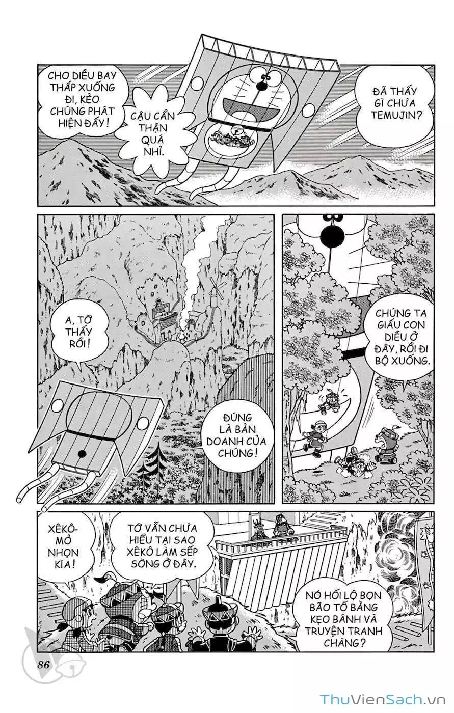 Truyện Tranh Doraemon: Cuộc Phiêu Lưu Đến Vương Quốc Gió trang 11