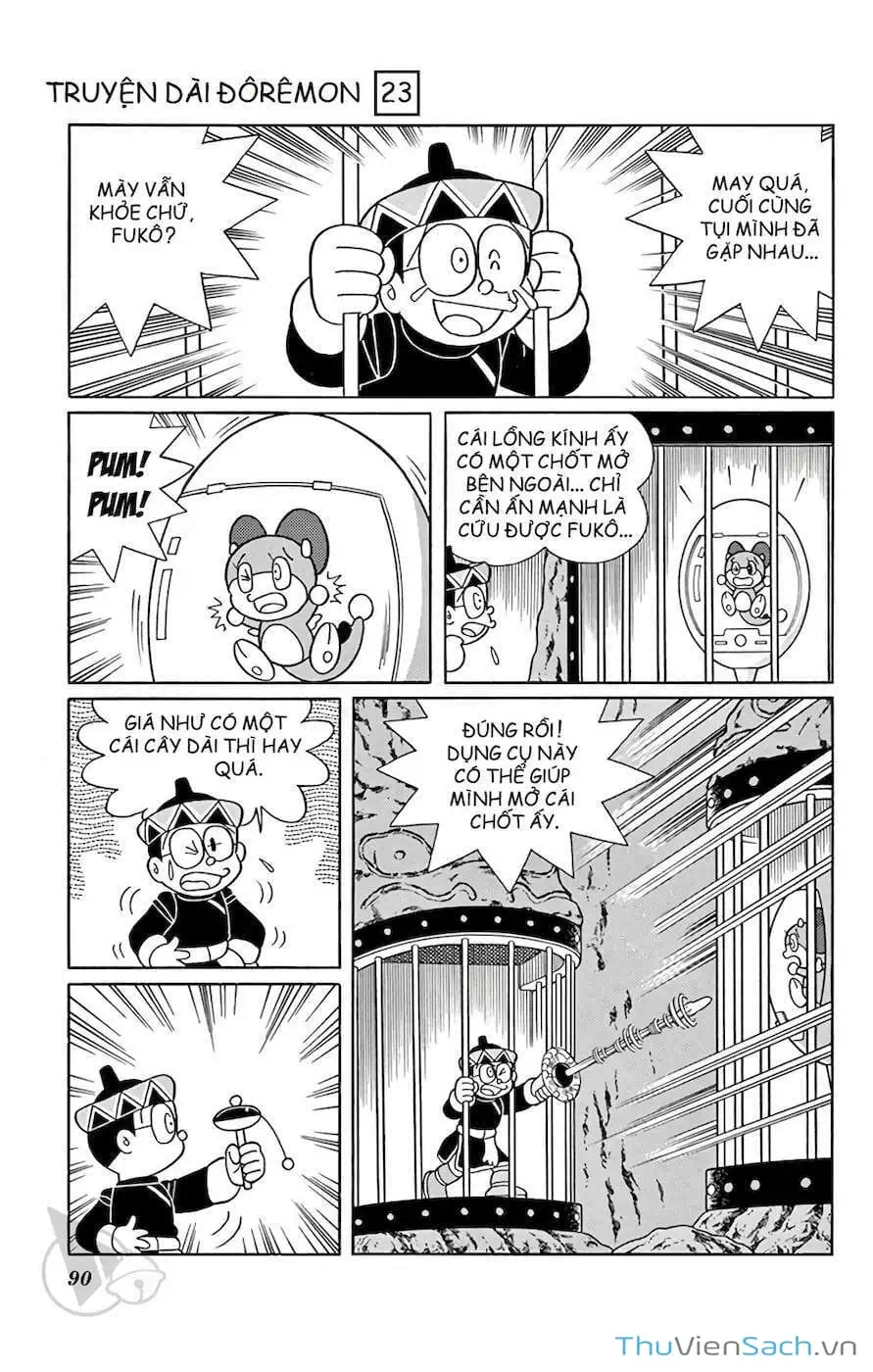 Truyện Tranh Doraemon: Cuộc Phiêu Lưu Đến Vương Quốc Gió trang 11