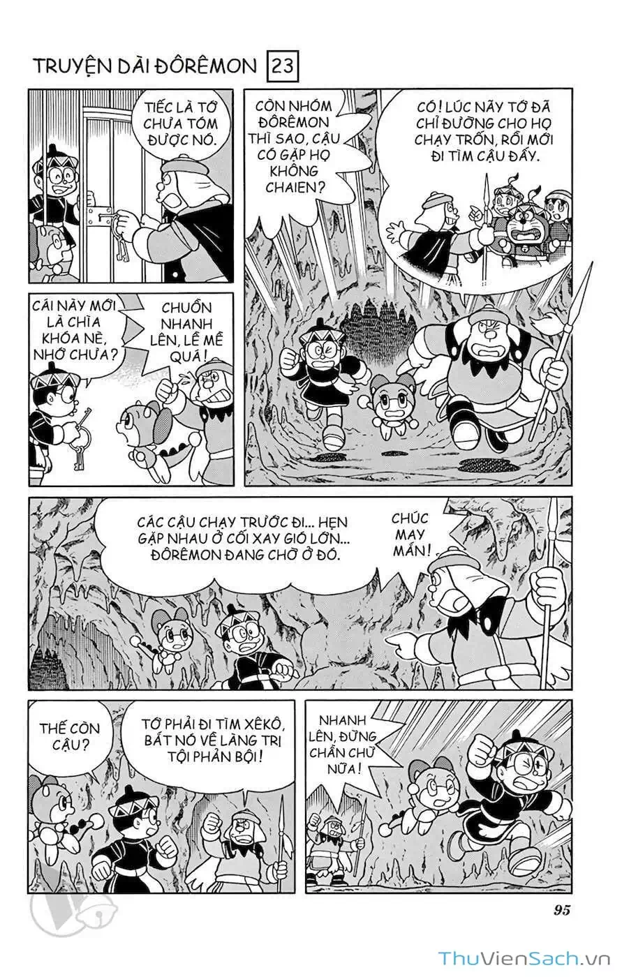 Truyện Tranh Doraemon: Cuộc Phiêu Lưu Đến Vương Quốc Gió trang 11