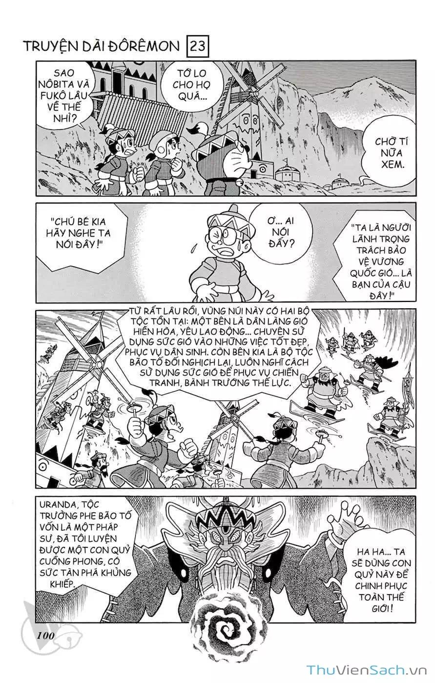 Truyện Tranh Doraemon: Cuộc Phiêu Lưu Đến Vương Quốc Gió trang 11
