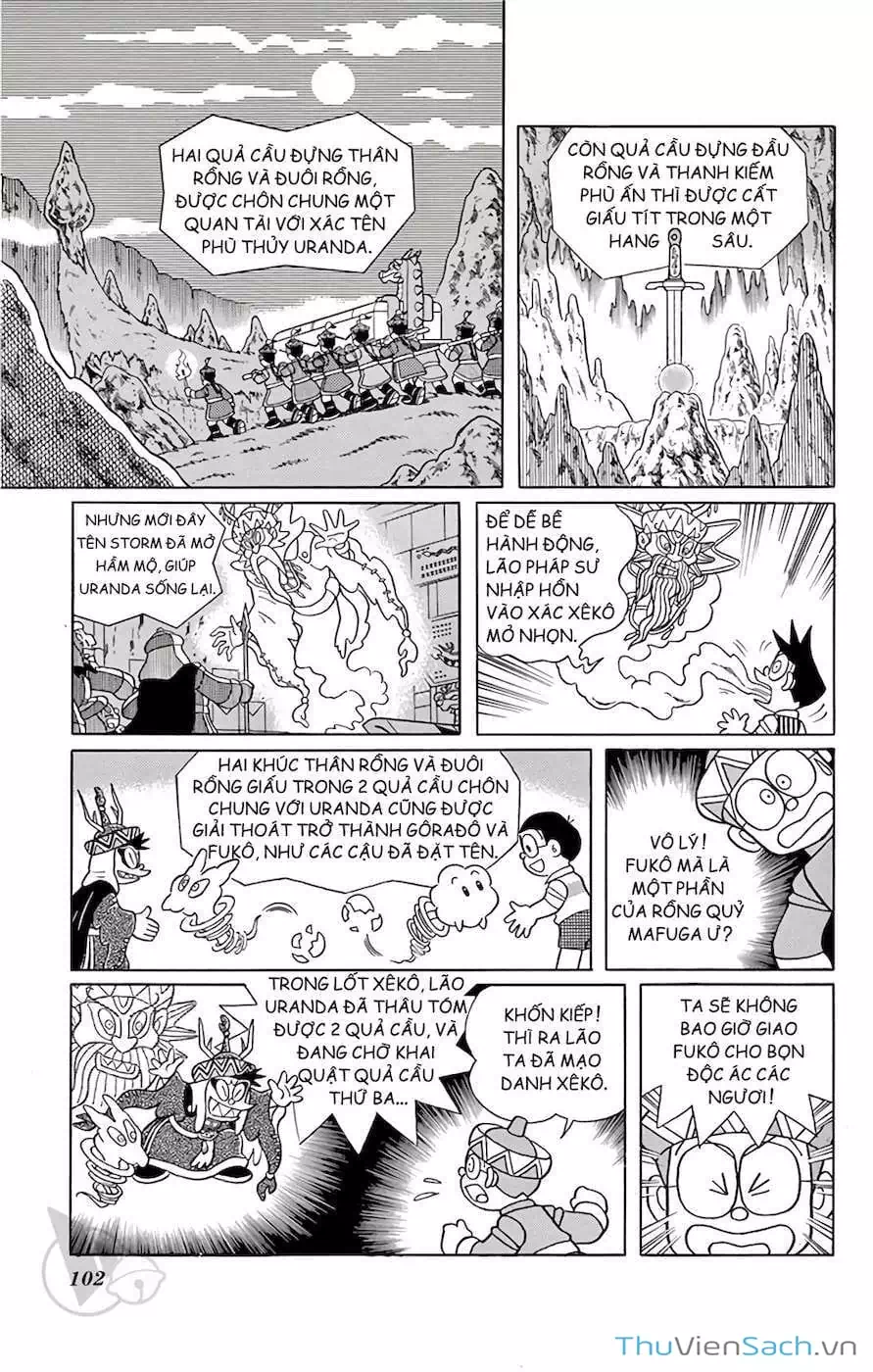 Truyện Tranh Doraemon: Cuộc Phiêu Lưu Đến Vương Quốc Gió trang 11