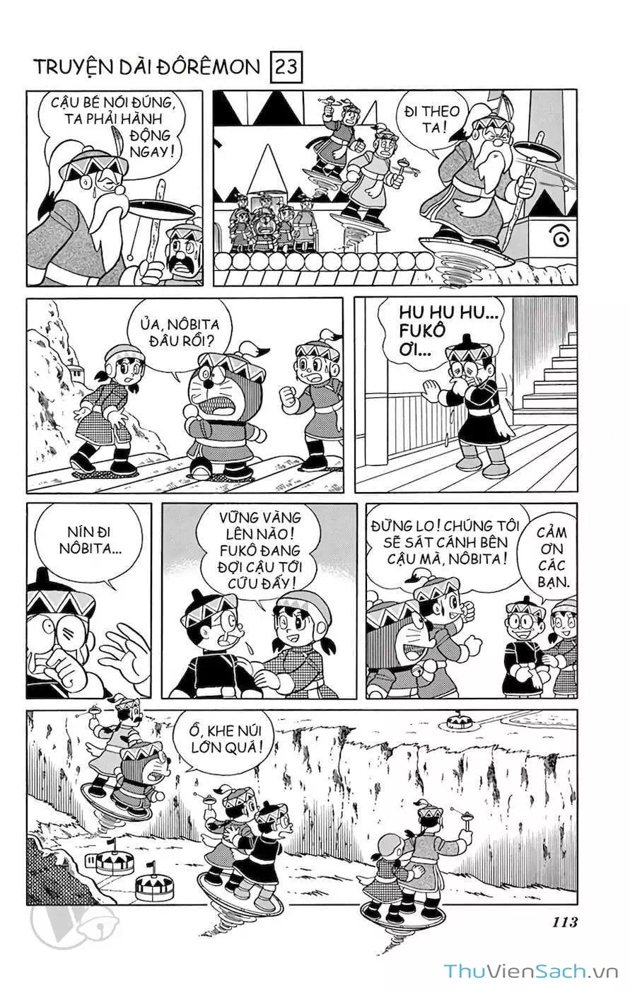 Truyện Tranh Doraemon: Cuộc Phiêu Lưu Đến Vương Quốc Gió trang 11