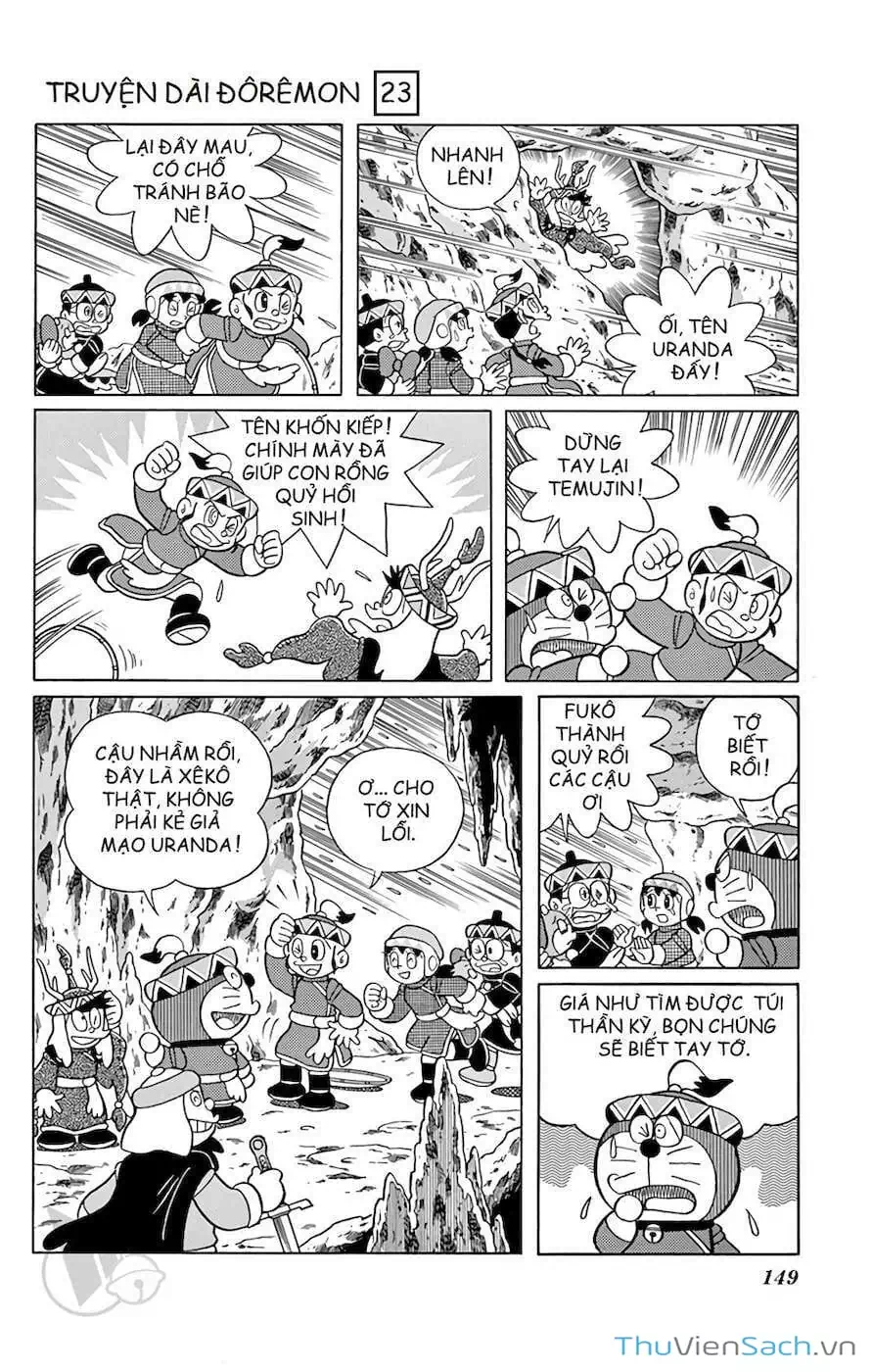 Truyện Tranh Doraemon: Cuộc Phiêu Lưu Đến Vương Quốc Gió trang 11