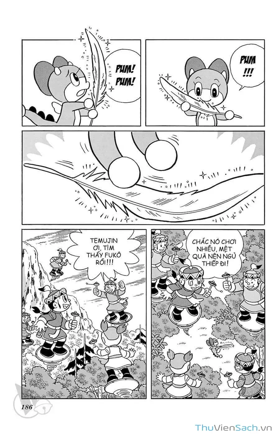 Truyện Tranh Doraemon: Cuộc Phiêu Lưu Đến Vương Quốc Gió trang 11