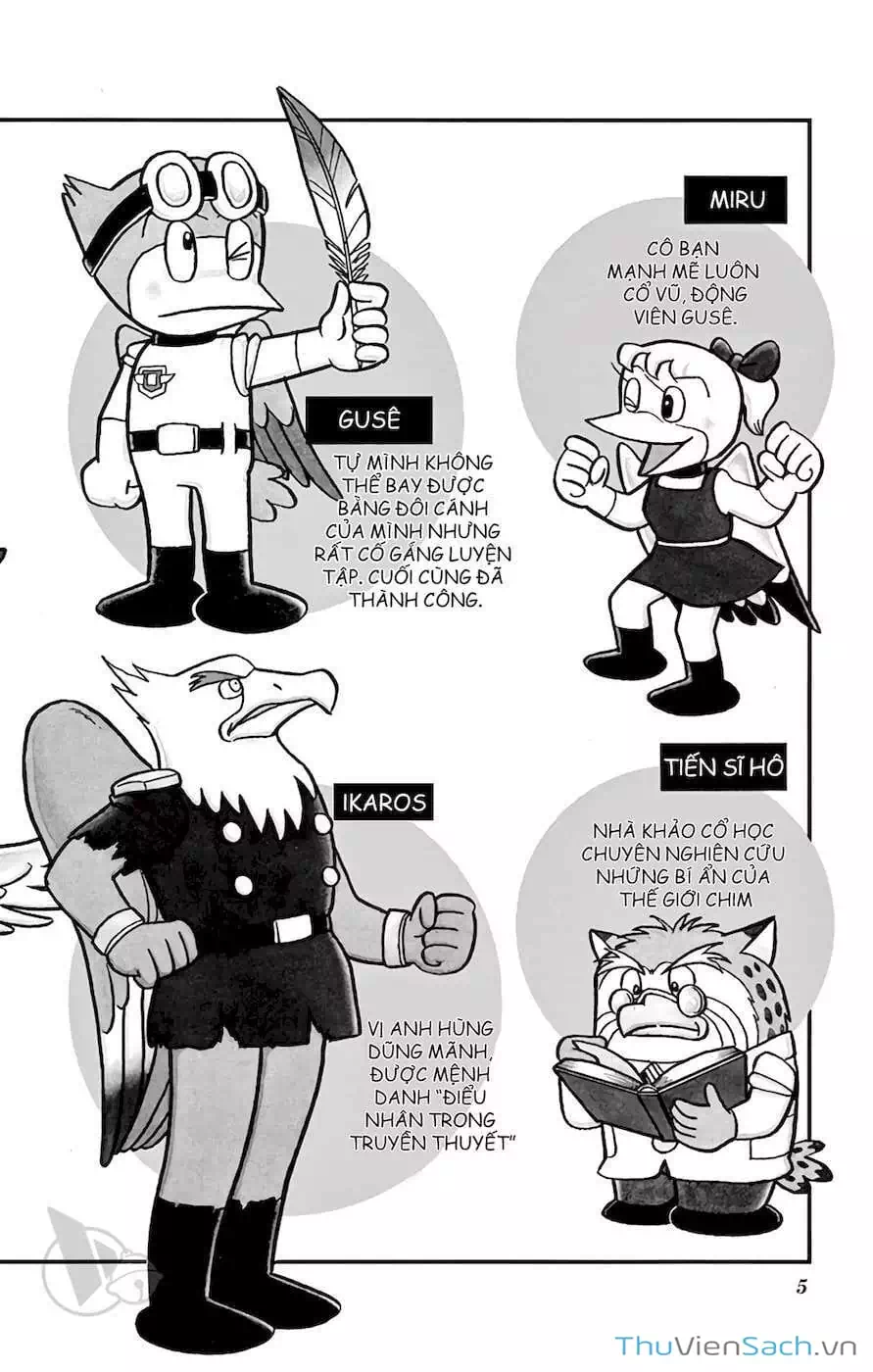 Truyện Tranh Doraemon: Du Hành Đến Vương Quốc Loài Chim trang 11