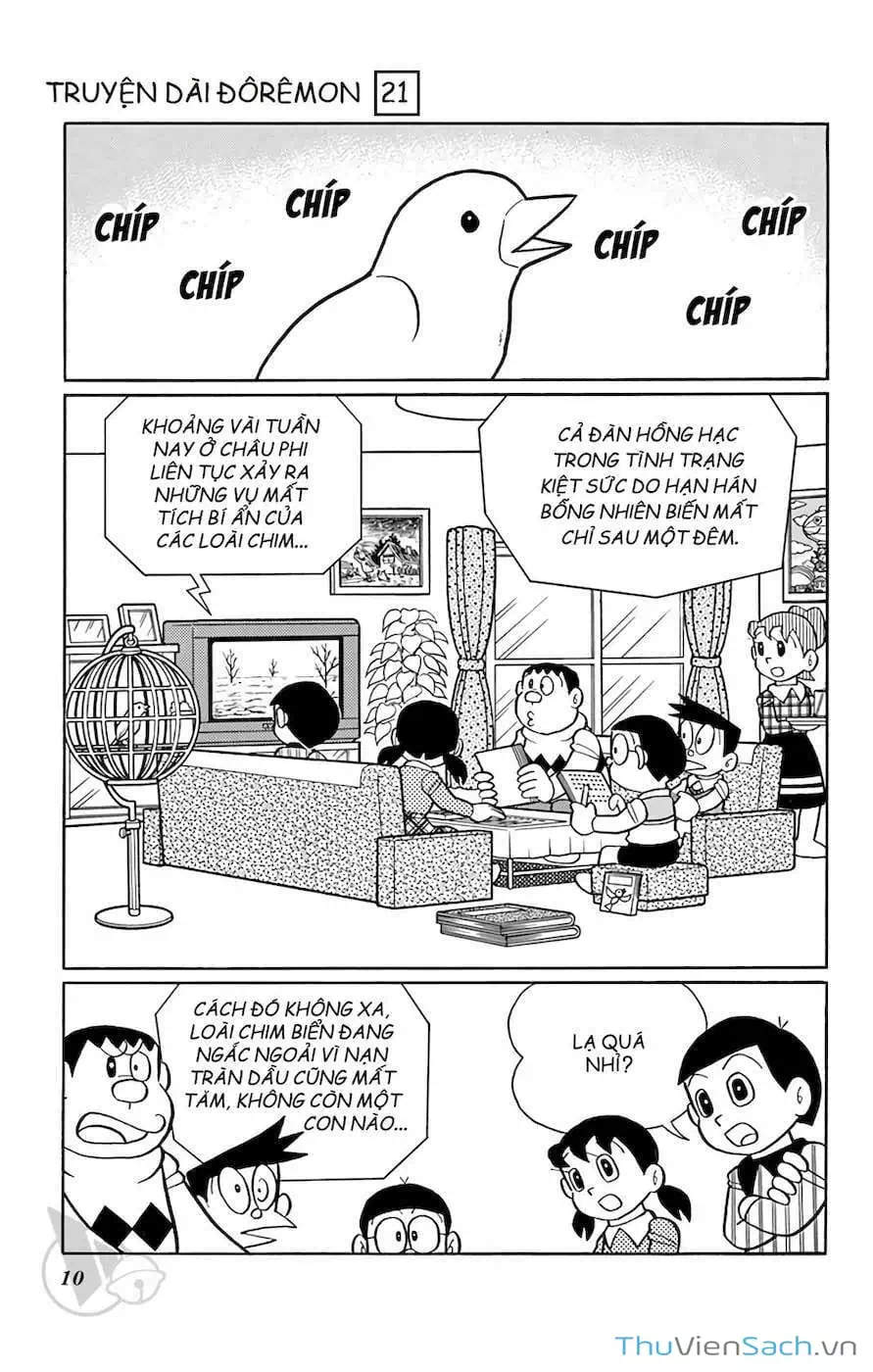 Truyện Tranh Doraemon: Du Hành Đến Vương Quốc Loài Chim trang 11