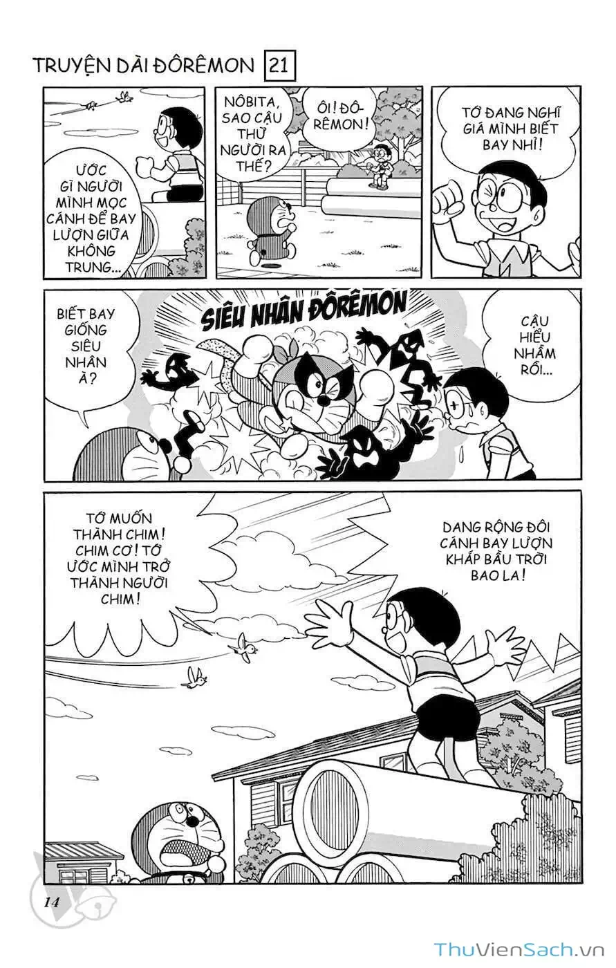 Truyện Tranh Doraemon: Du Hành Đến Vương Quốc Loài Chim trang 11