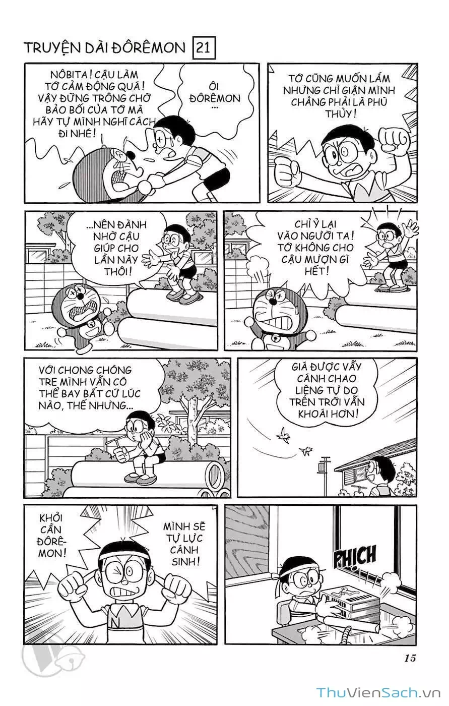 Truyện Tranh Doraemon: Du Hành Đến Vương Quốc Loài Chim trang 11