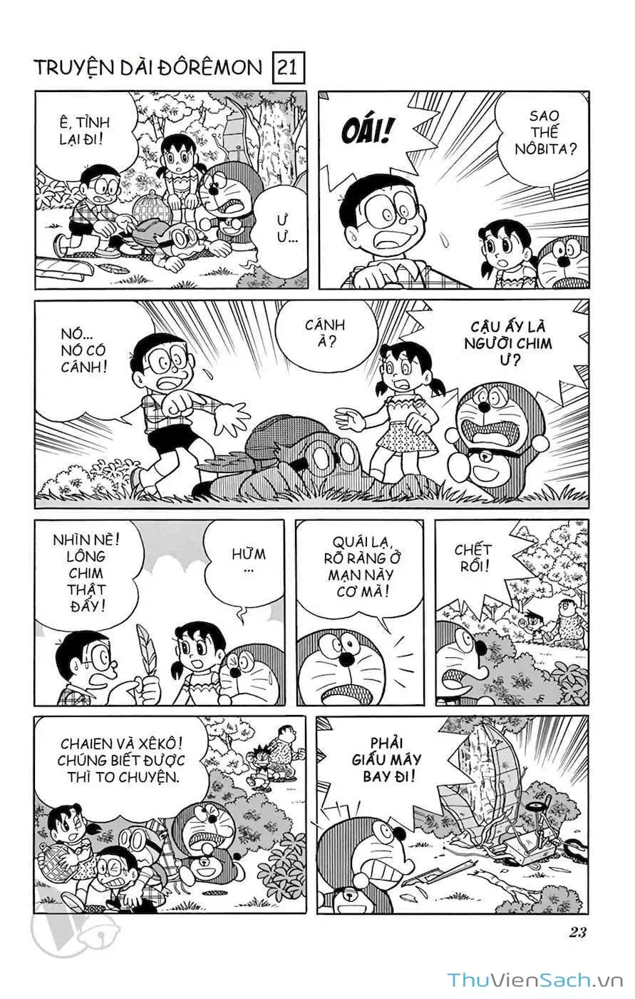 Truyện Tranh Doraemon: Du Hành Đến Vương Quốc Loài Chim trang 11