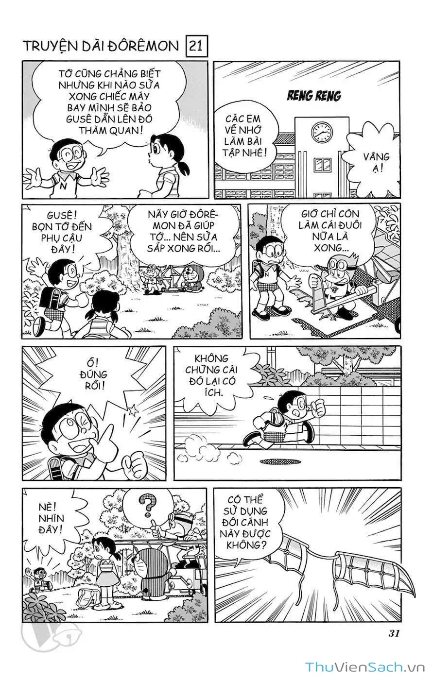 Truyện Tranh Doraemon: Du Hành Đến Vương Quốc Loài Chim trang 11