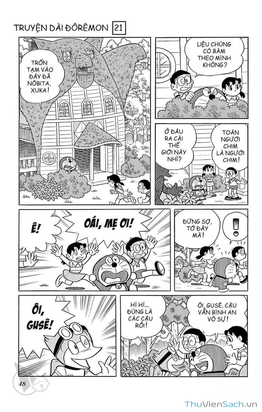 Truyện Tranh Doraemon: Du Hành Đến Vương Quốc Loài Chim trang 11