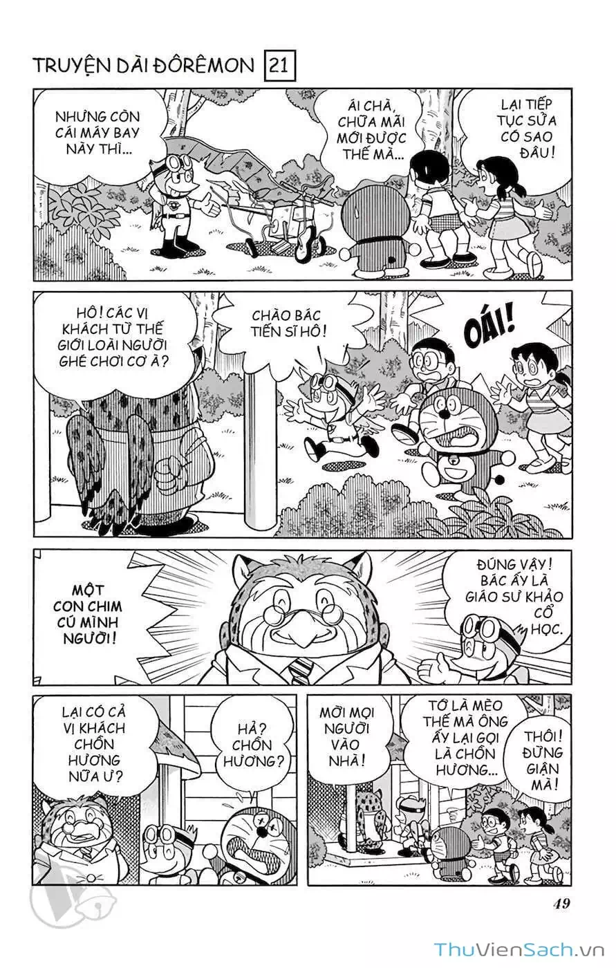 Truyện Tranh Doraemon: Du Hành Đến Vương Quốc Loài Chim trang 11