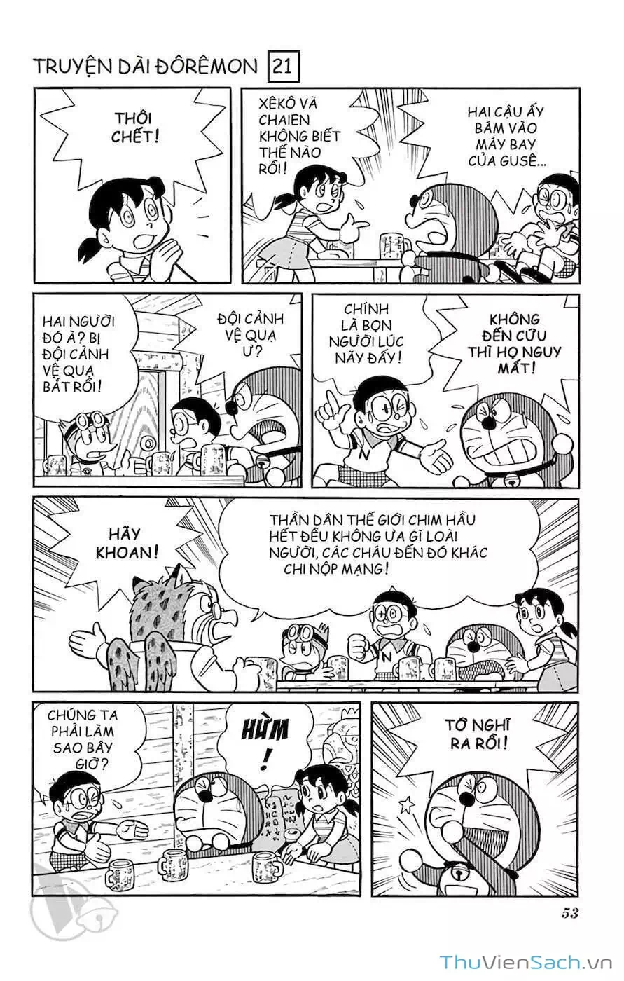 Truyện Tranh Doraemon: Du Hành Đến Vương Quốc Loài Chim trang 11