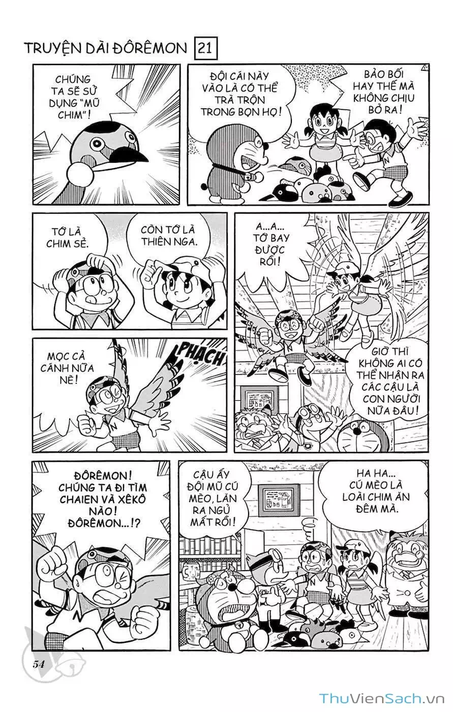 Truyện Tranh Doraemon: Du Hành Đến Vương Quốc Loài Chim trang 11