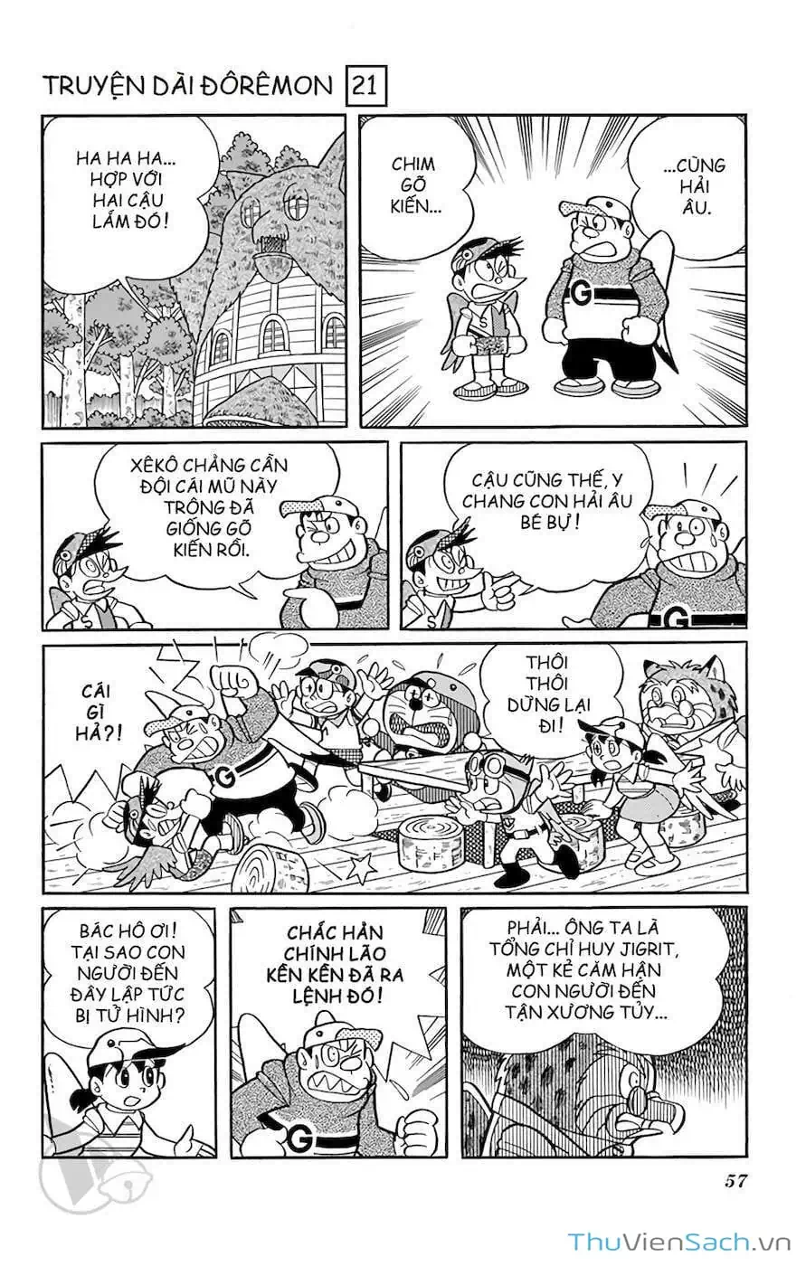 Truyện Tranh Doraemon: Du Hành Đến Vương Quốc Loài Chim trang 11