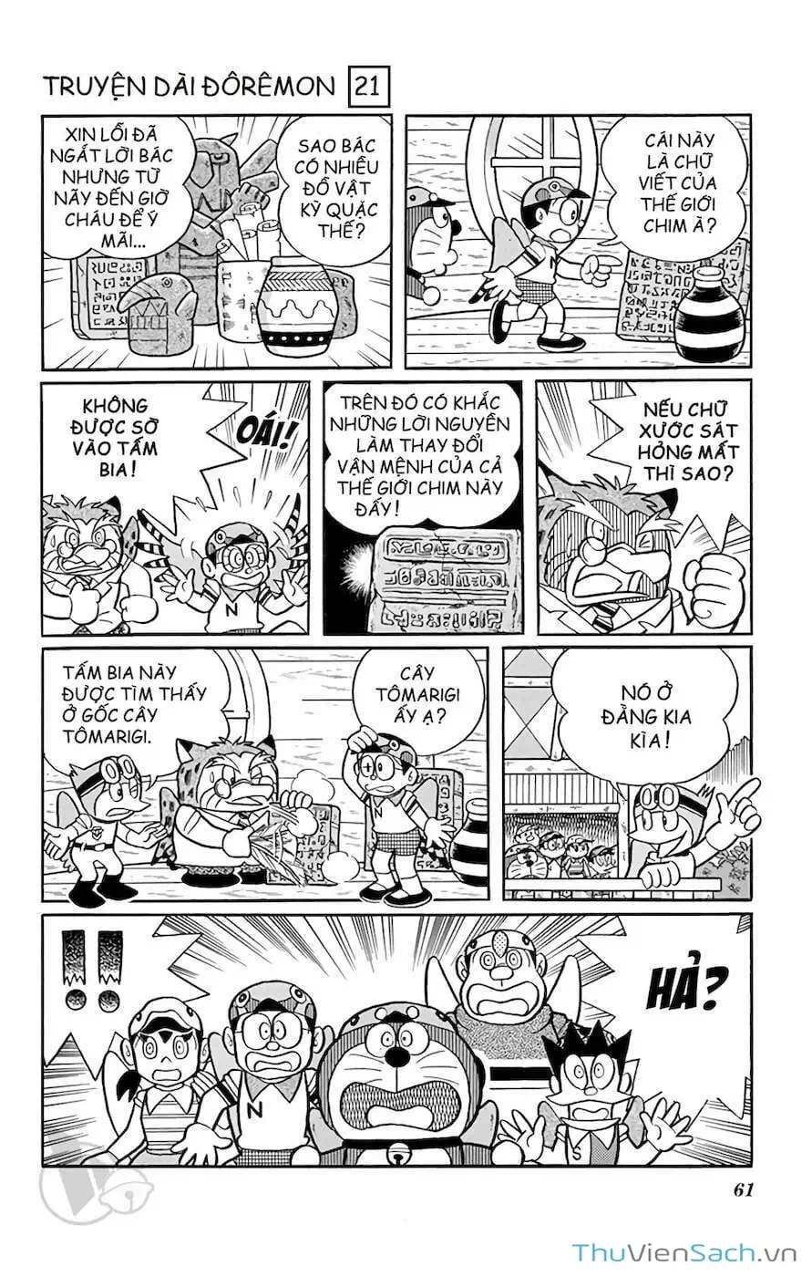 Truyện Tranh Doraemon: Du Hành Đến Vương Quốc Loài Chim trang 11