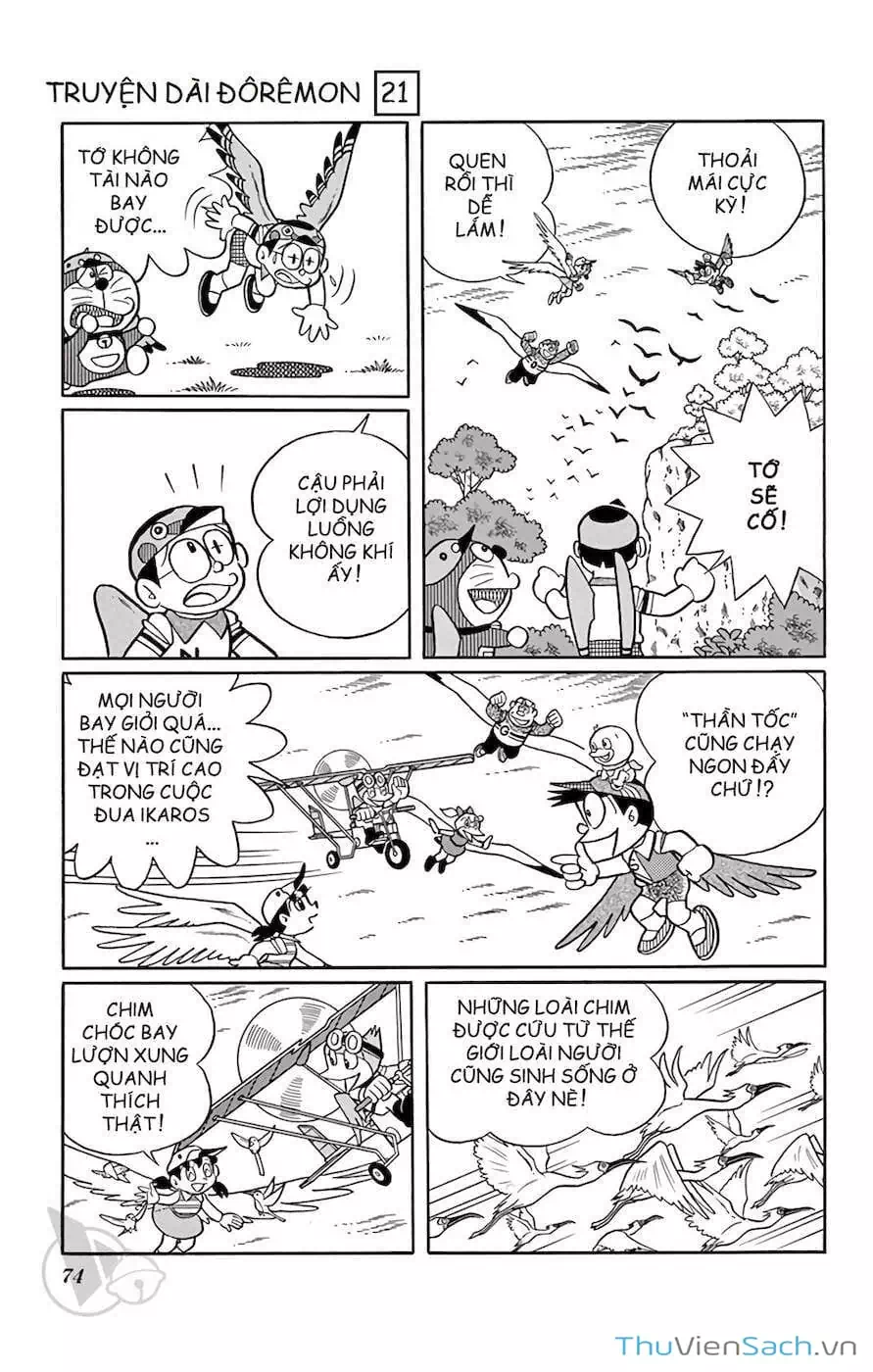 Truyện Tranh Doraemon: Du Hành Đến Vương Quốc Loài Chim trang 11