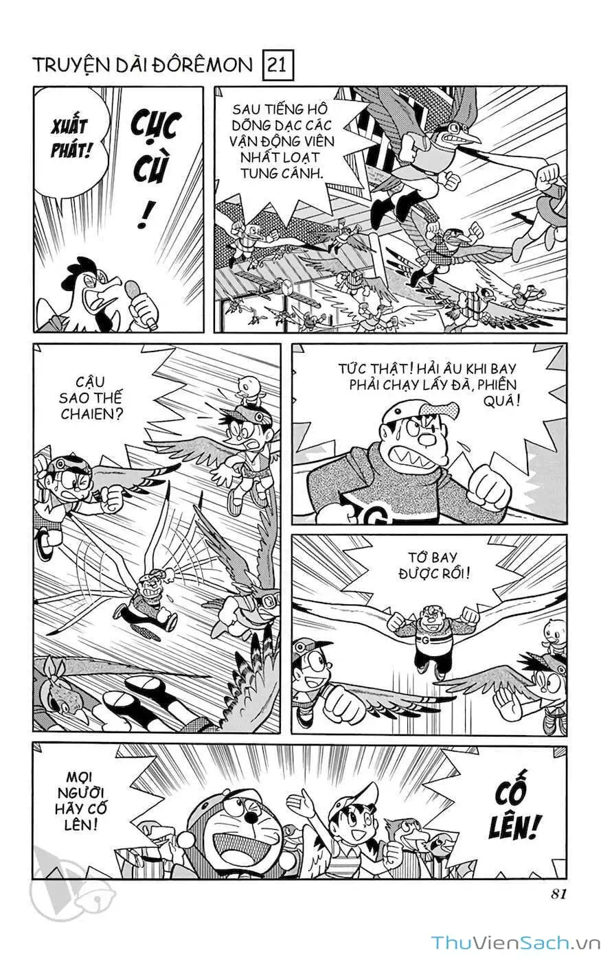 Truyện Tranh Doraemon: Du Hành Đến Vương Quốc Loài Chim trang 11