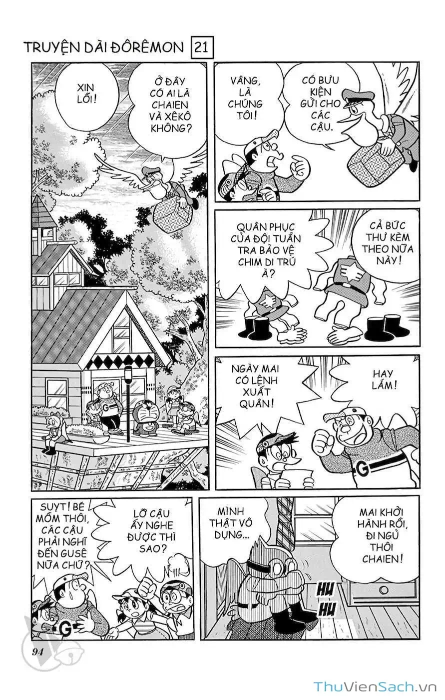 Truyện Tranh Doraemon: Du Hành Đến Vương Quốc Loài Chim trang 11