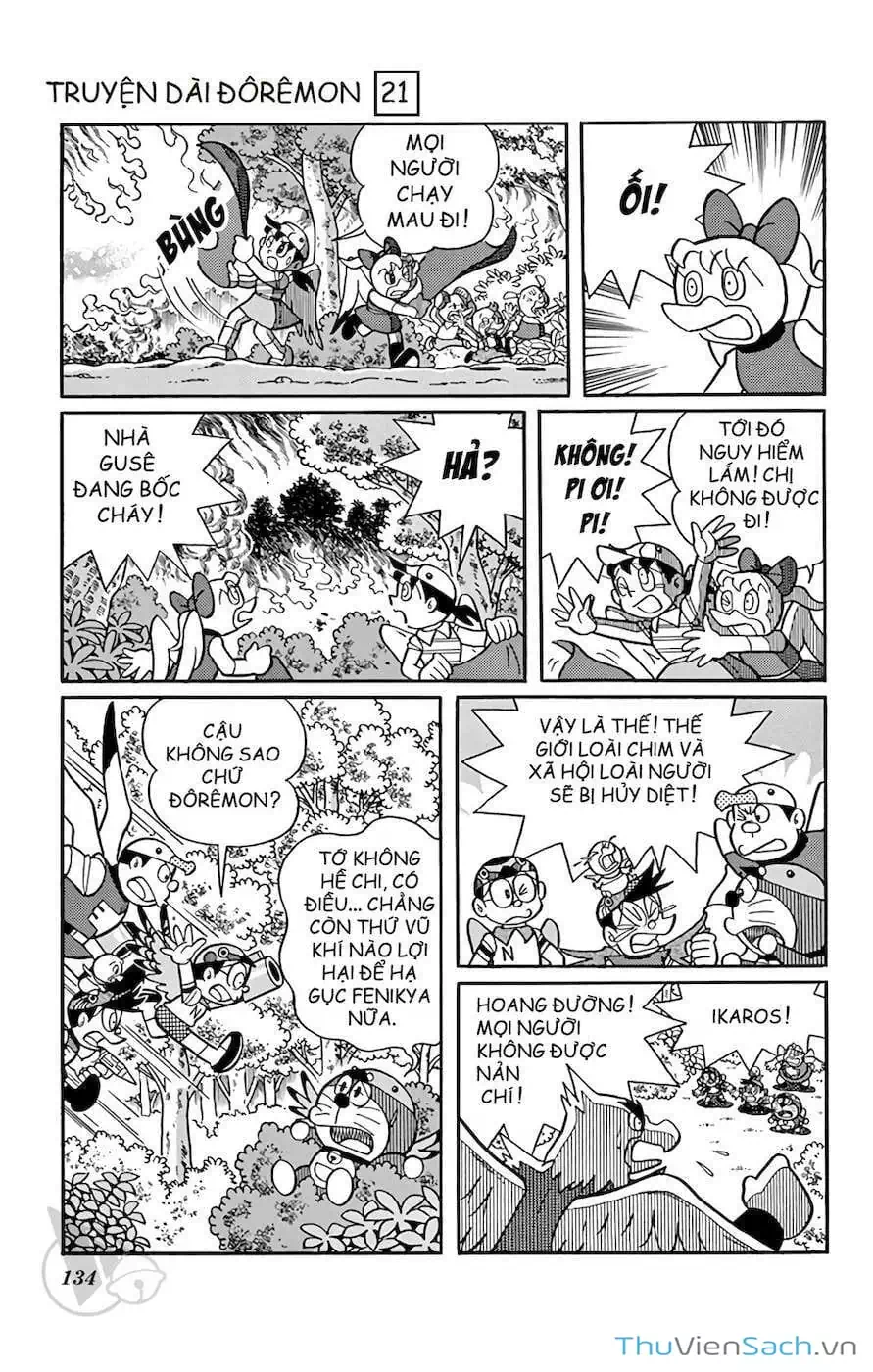 Truyện Tranh Doraemon: Du Hành Đến Vương Quốc Loài Chim trang 11