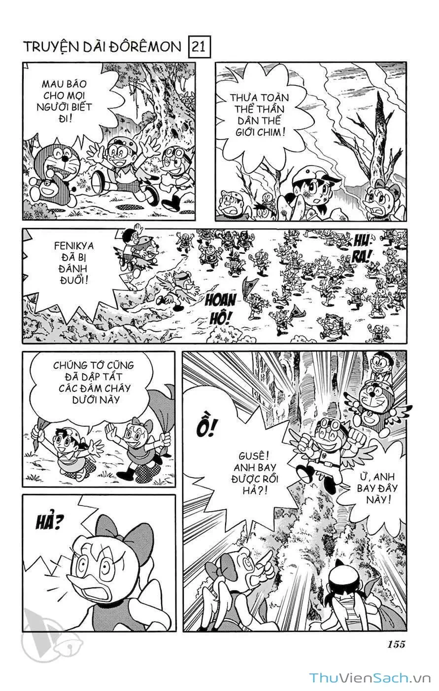 Truyện Tranh Doraemon: Du Hành Đến Vương Quốc Loài Chim trang 11