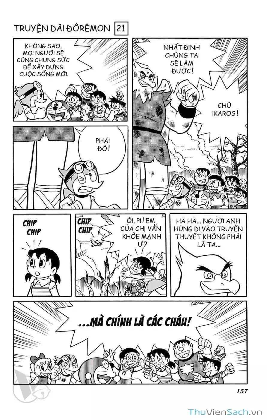 Truyện Tranh Doraemon: Du Hành Đến Vương Quốc Loài Chim trang 11