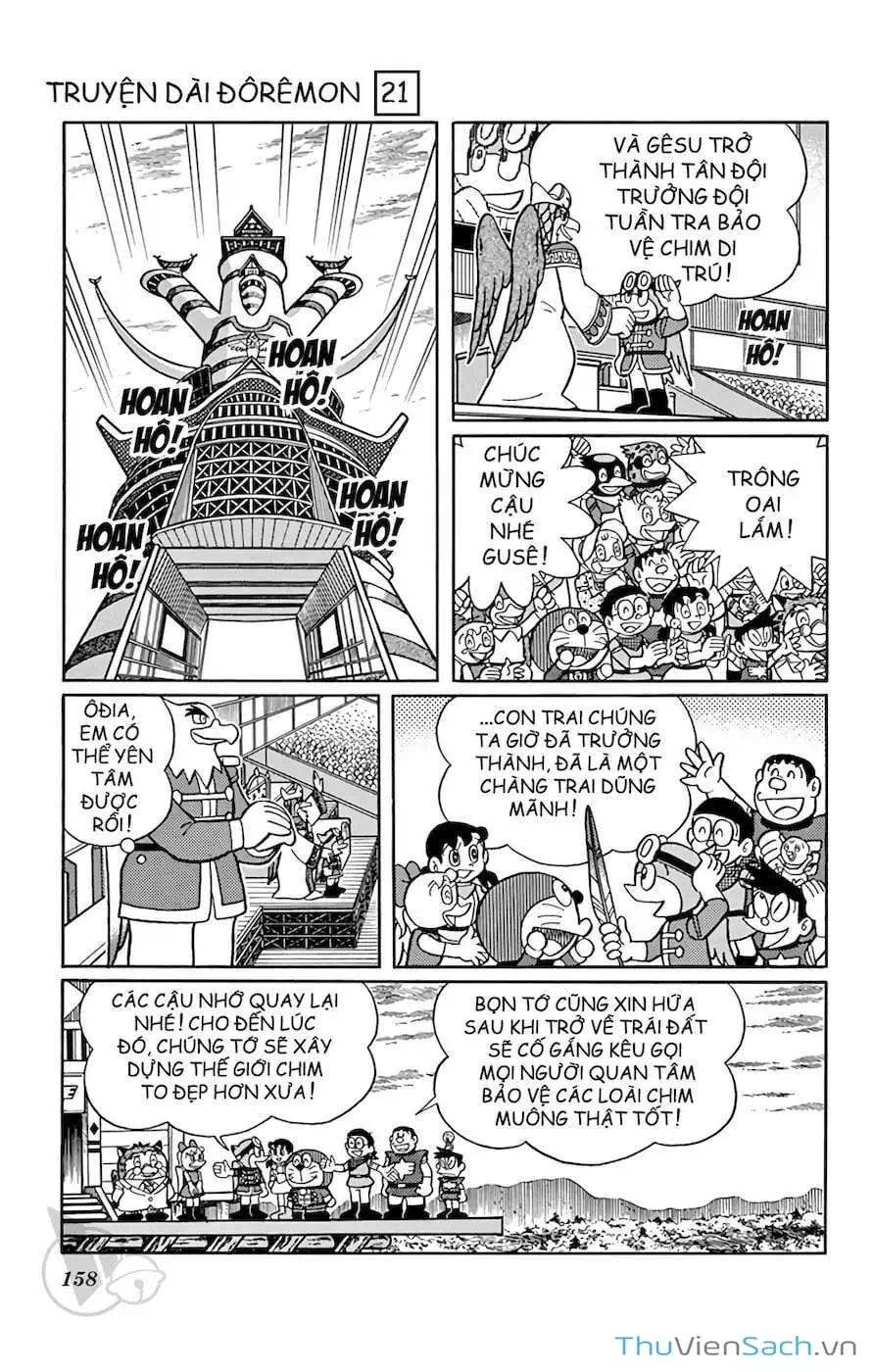 Truyện Tranh Doraemon: Du Hành Đến Vương Quốc Loài Chim trang 11