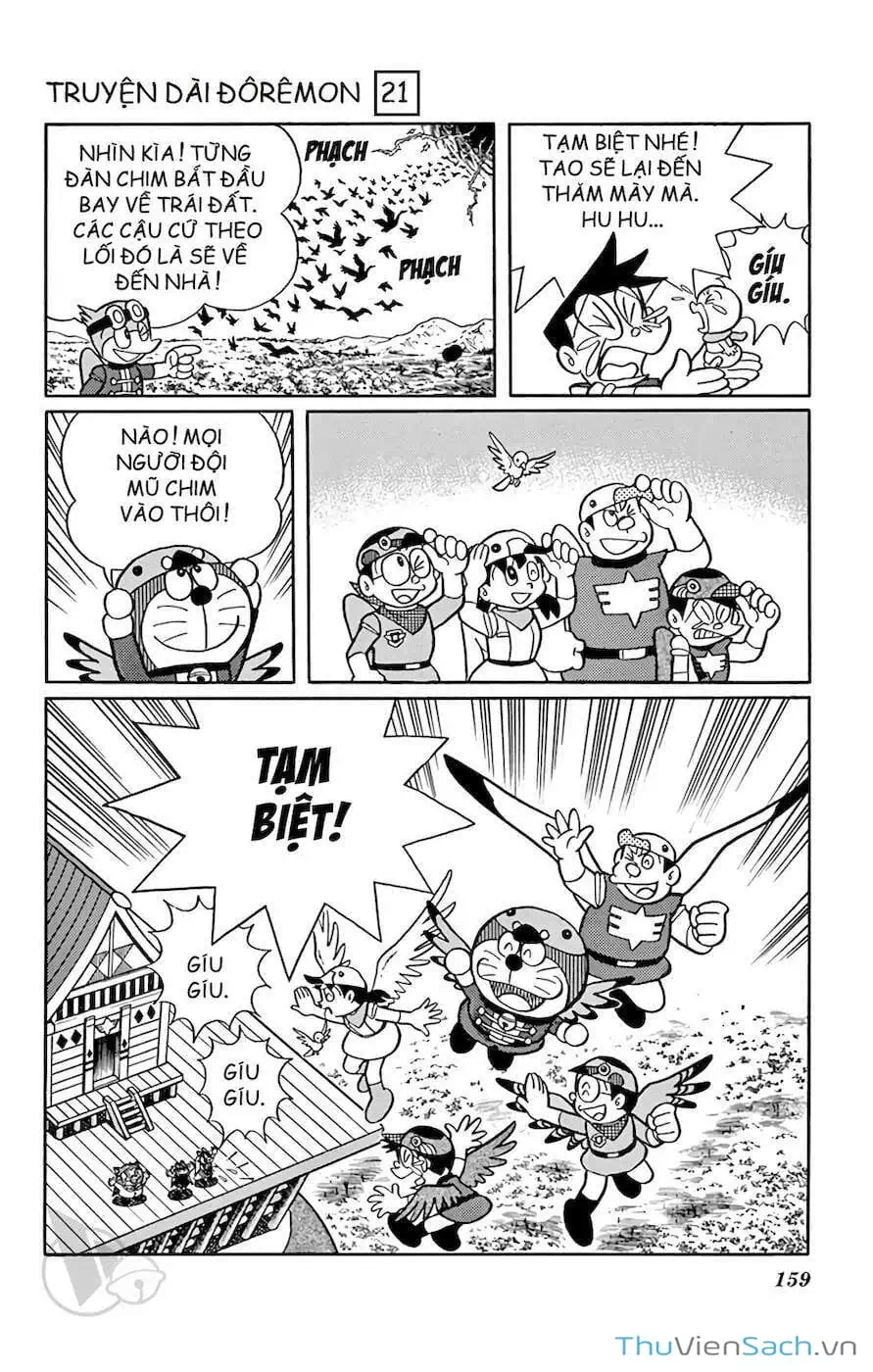 Truyện Tranh Doraemon: Du Hành Đến Vương Quốc Loài Chim trang 11