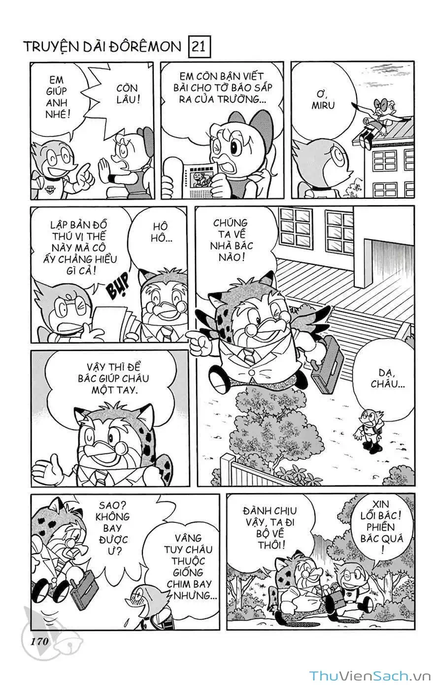 Truyện Tranh Doraemon: Du Hành Đến Vương Quốc Loài Chim trang 11
