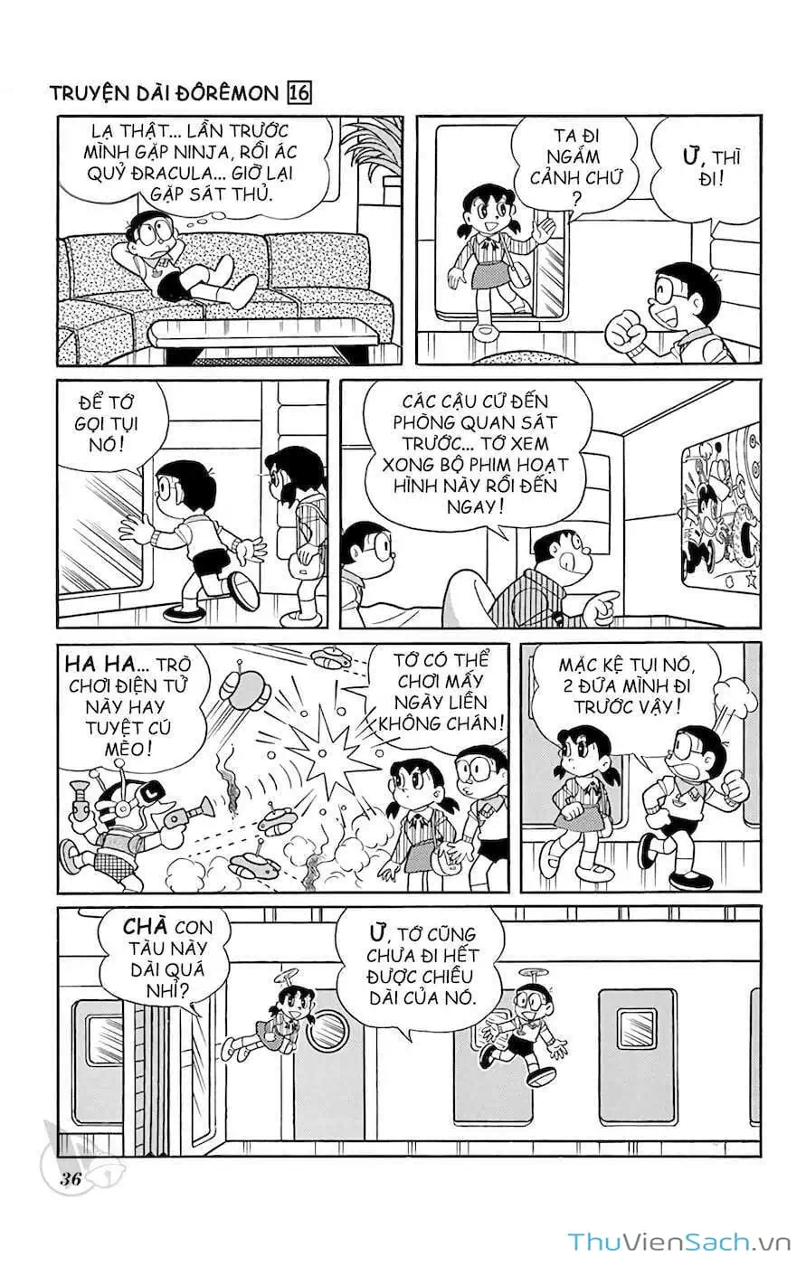 Truyện Tranh Doraemon: Hành Trình Qua Dải Ngân Hà trang 11