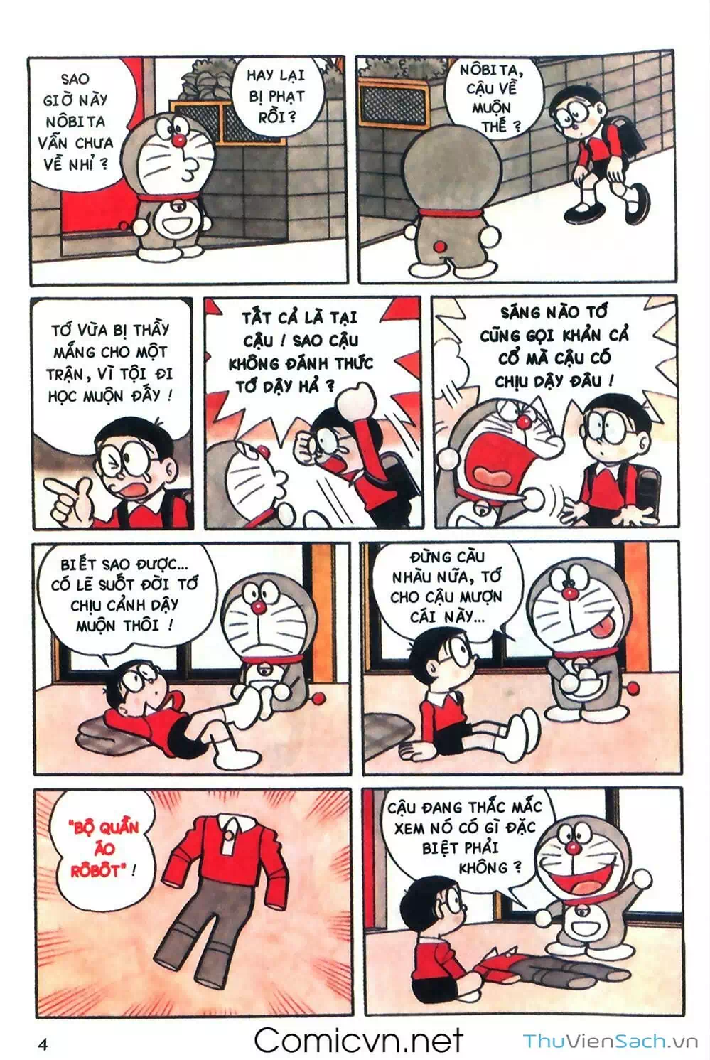 Truyện Tranh Doraemon Màu trang 5