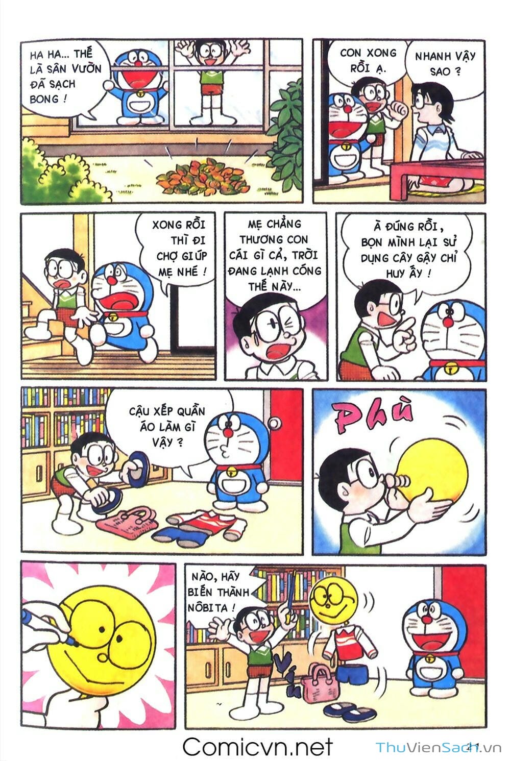 Truyện Tranh Doraemon Màu trang 33