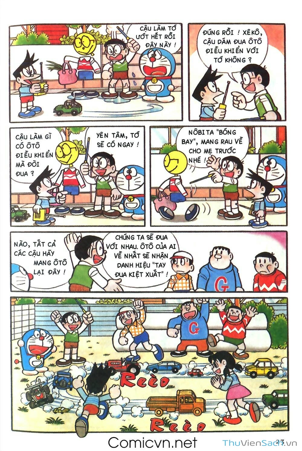 Truyện Tranh Doraemon Màu trang 35