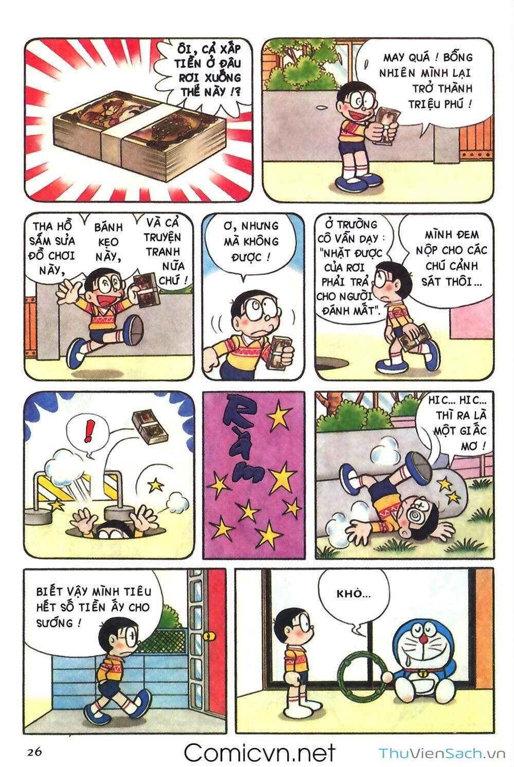 Truyện Tranh Doraemon Màu trang 38