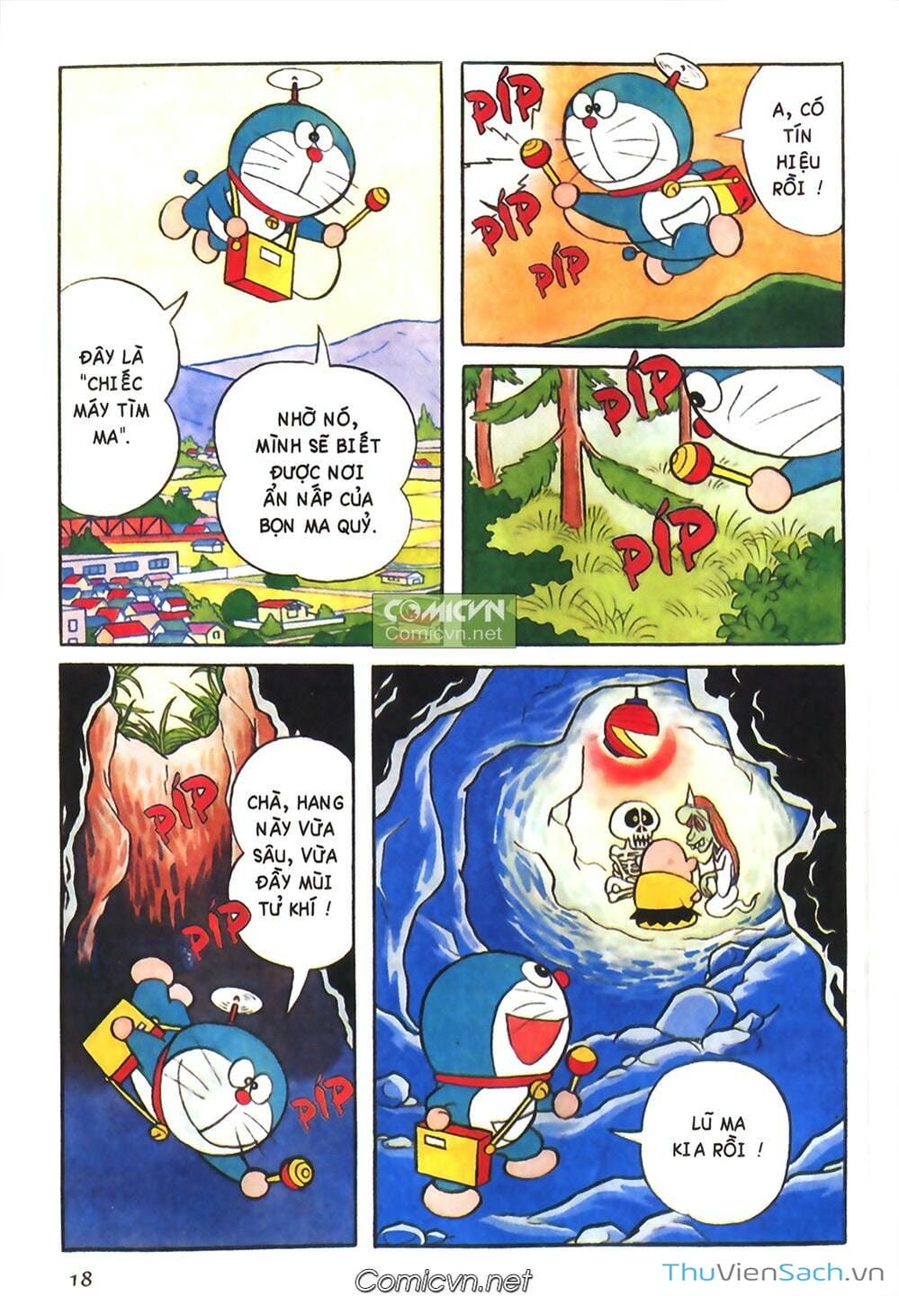 Truyện Tranh Doraemon Màu trang 72