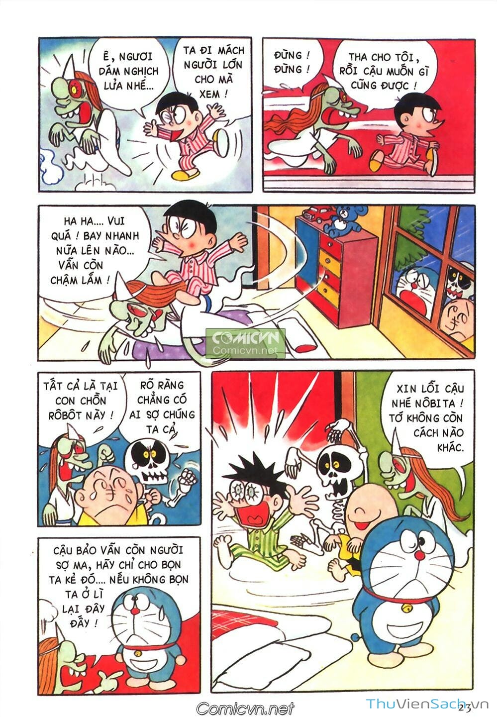 Truyện Tranh Doraemon Màu trang 77