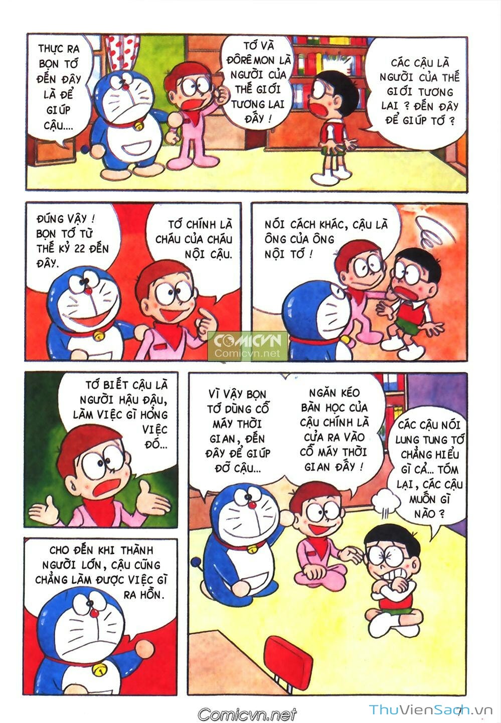 Truyện Tranh Doraemon Màu trang 83