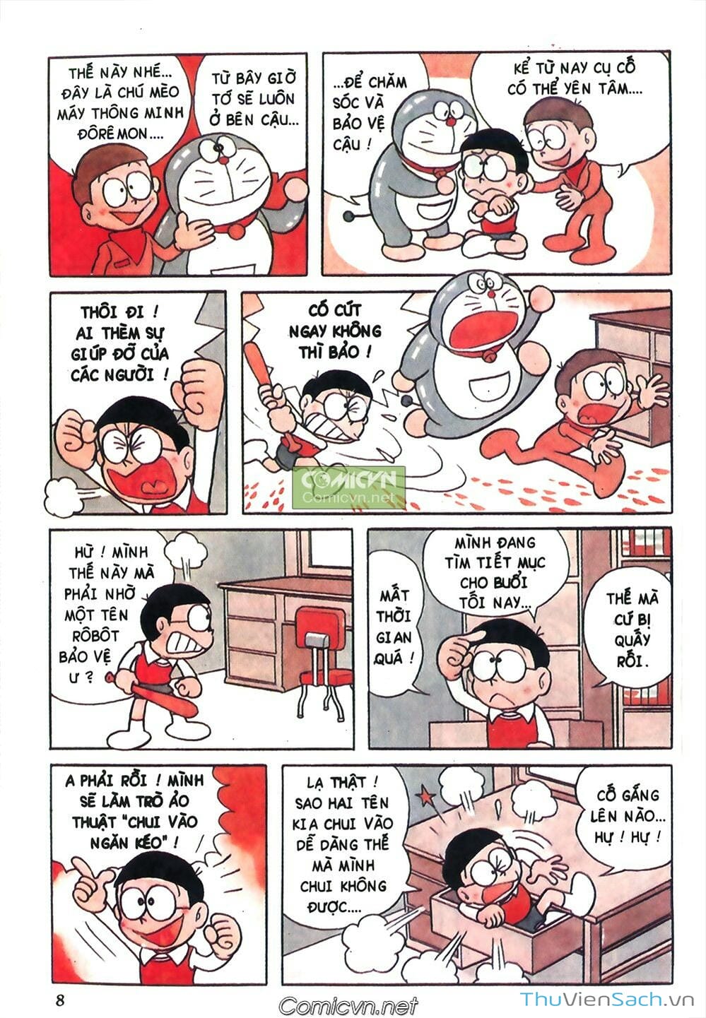 Truyện Tranh Doraemon Màu trang 84