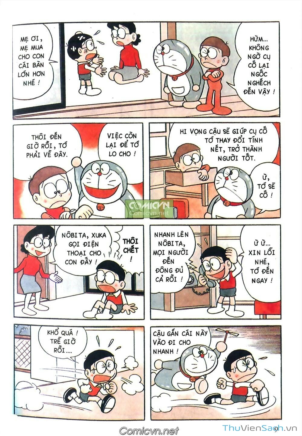 Truyện Tranh Doraemon Màu trang 85