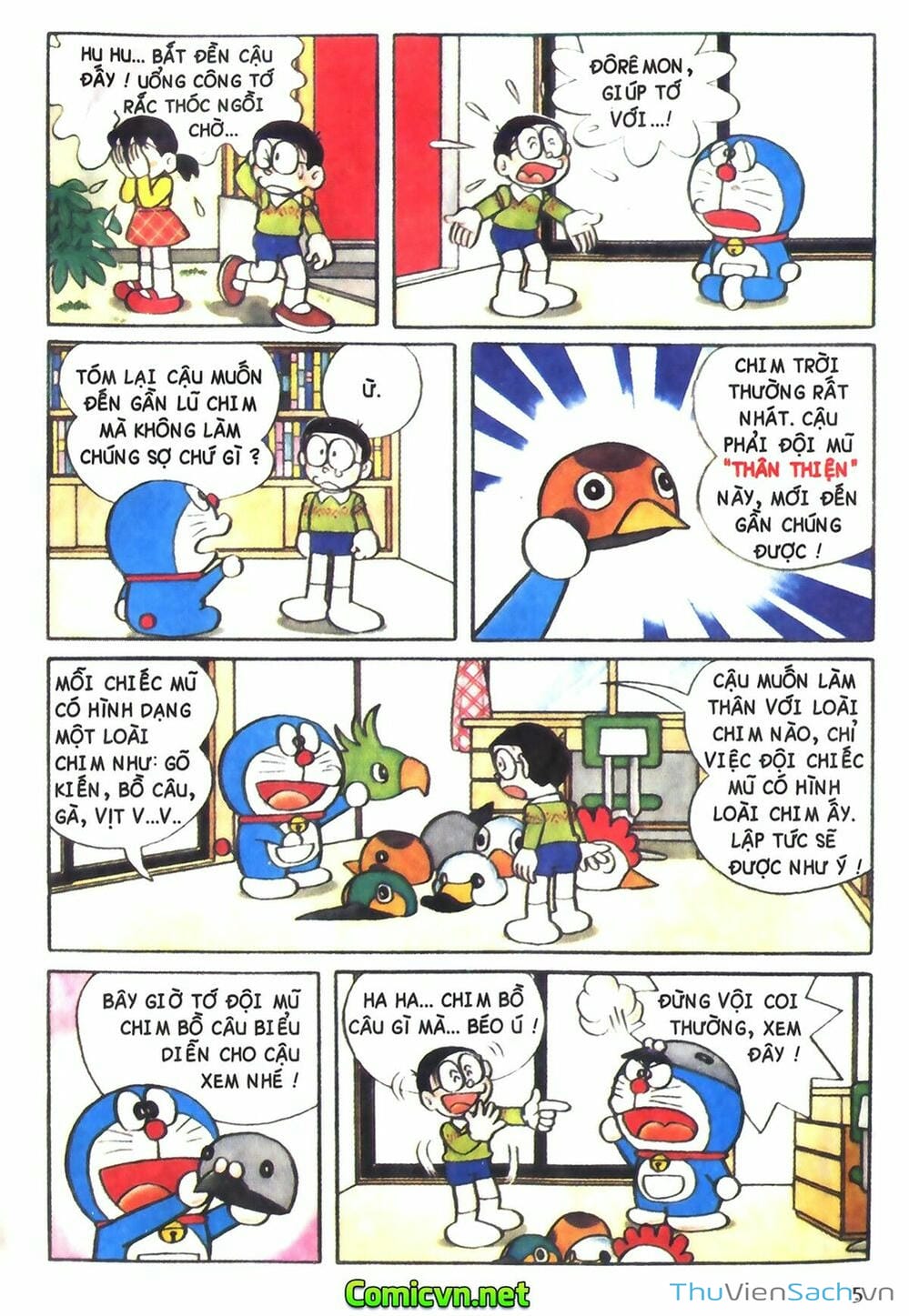 Truyện Tranh Doraemon Màu trang 119